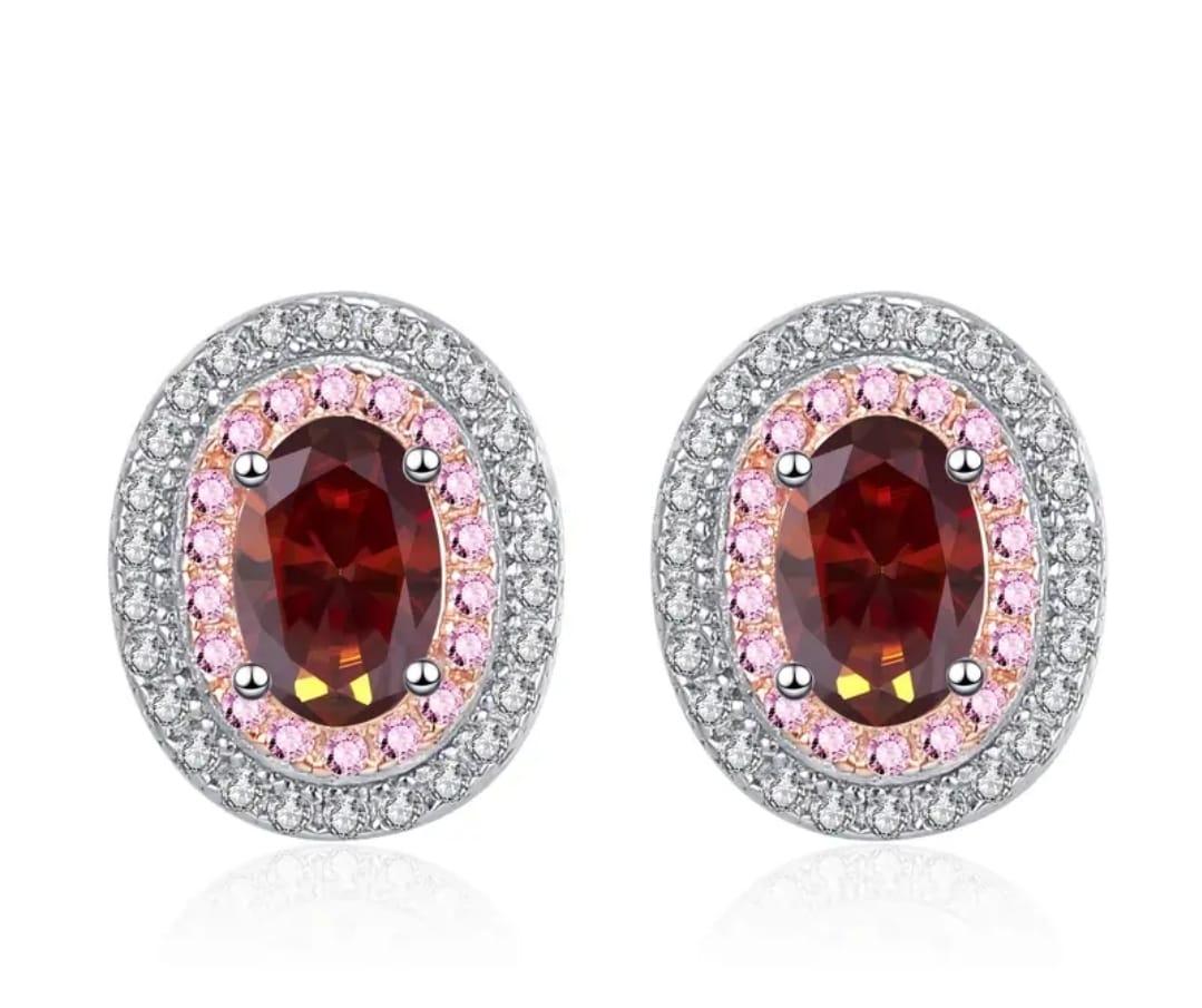 Aretes de Doble Halo